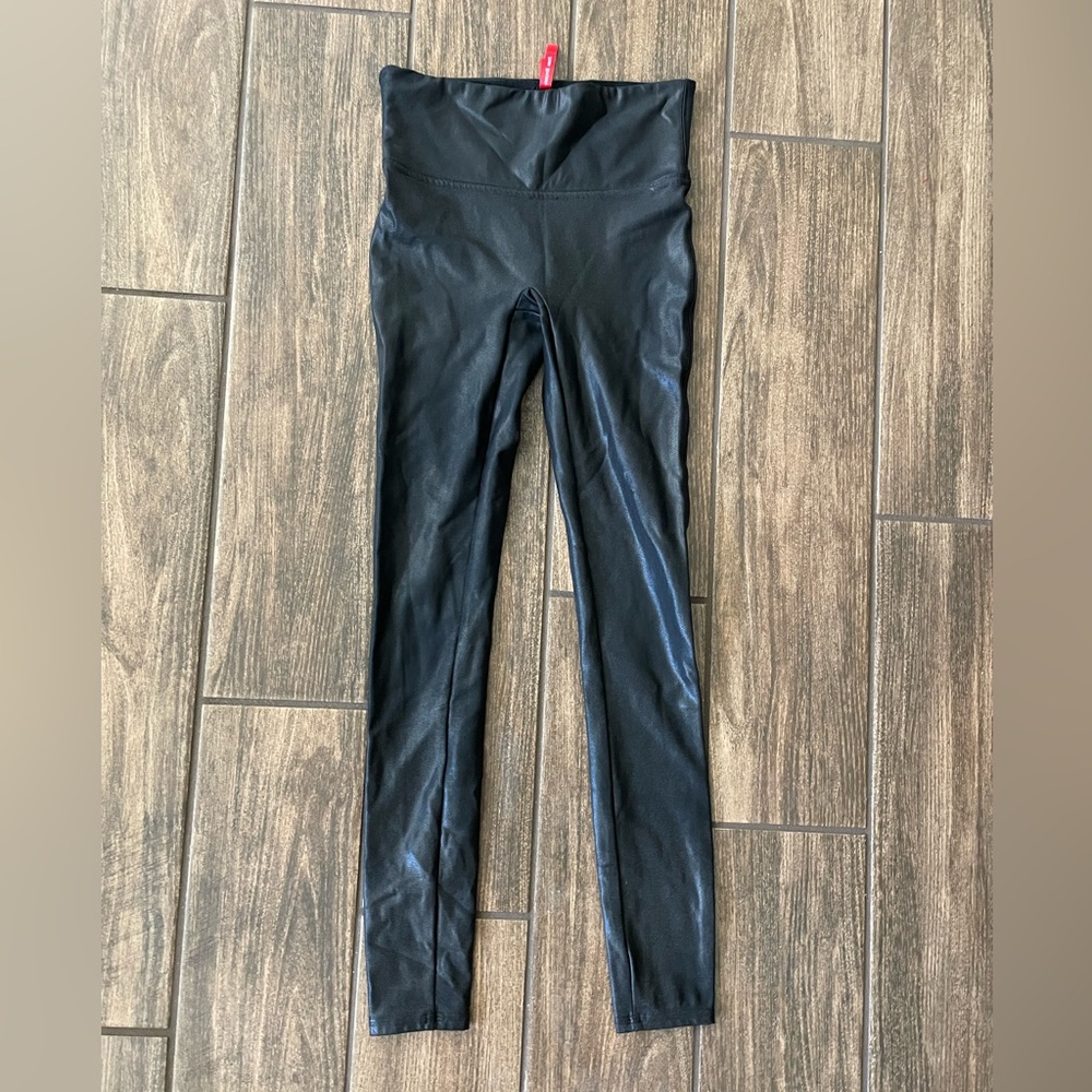 Spanx Faux Leather Leggings